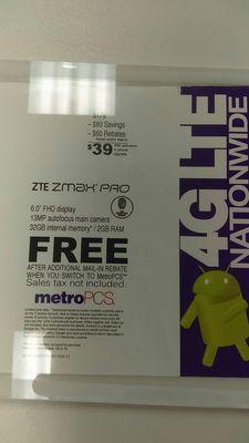 I asked how many megapixels the camera had. The salesperson said she'd have to go check. SMH...