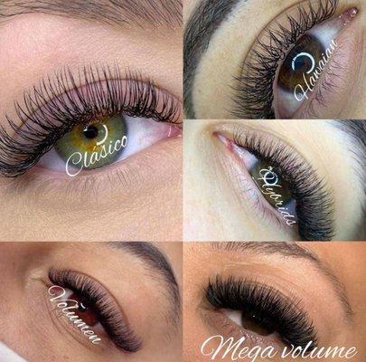 Clásic set Hawaiano set Hybrids set Volume set Mega volume set