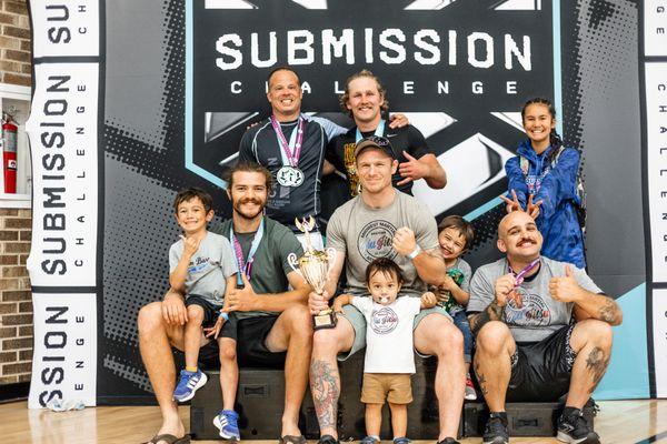 Sioux Falls Brazilian Jiu Jitsu tournament. 3rd best team.