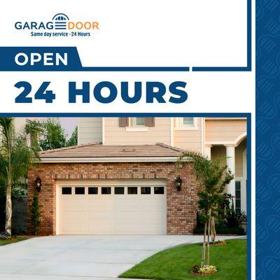 Garage door Repair - Same Day Service
