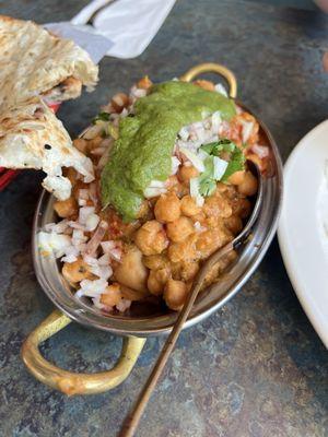 Samosa Chaat (delicious!)