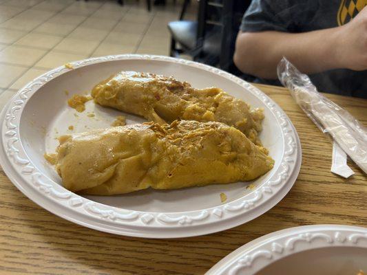 Tamales packed to the max ! Yummm