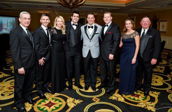 Executive Leadership Team at Black Tie event.