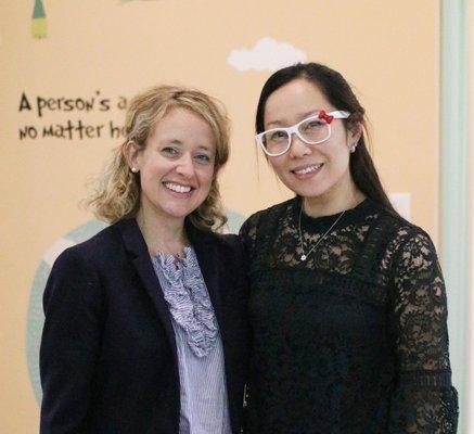 Dr. Katherine Bracy and Dr. Cindy Chay