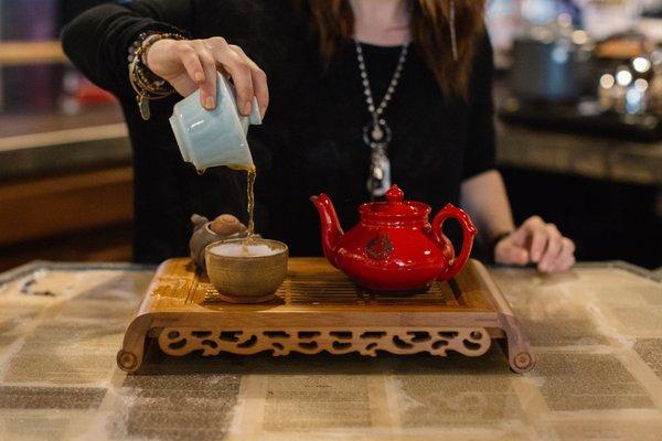 Brewing a Chinese Black Tae