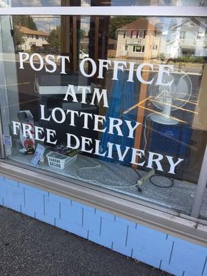 Post office in Brighton-Eggert Pharmacy.