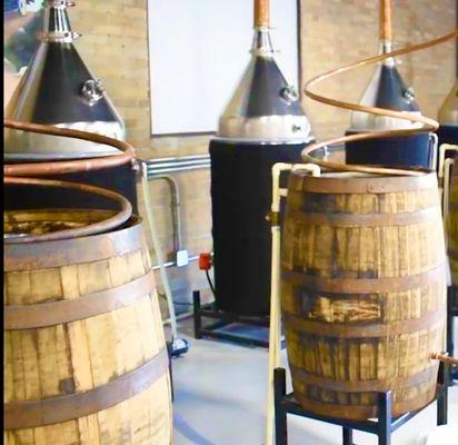 Barrels everywhere and nary a drop to drink