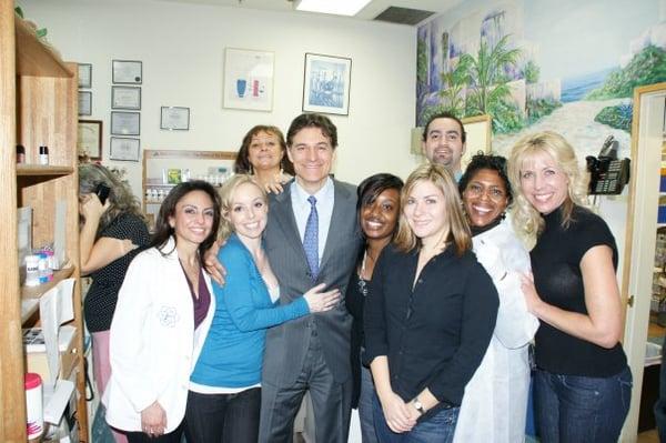 Dr. Mehmet Oz came out to meet us in 2008 for our appearance on "Oprah"!