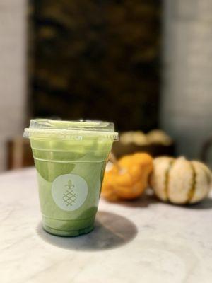 Vanilla matcha latte