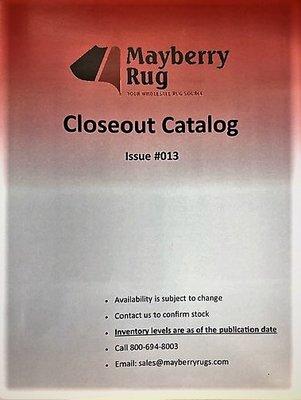 View our current closeout catalog