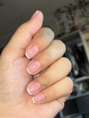 French Tip Manicure
