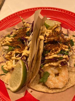 Shrimp tacos