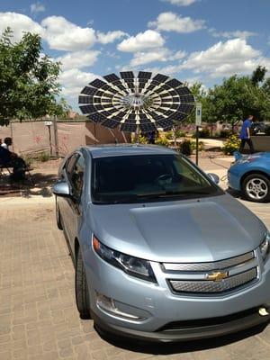 Growth Nation VOLT absorbing the sun at Skysong