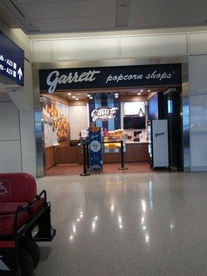 Terminal A Gate 20...This is life...Caramel and Cheese popcorn...will change your life...those who know...wink