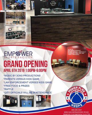 Empower Sports Facility Grand Opening