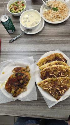 This musakhan (Chicken) and Shushbarak