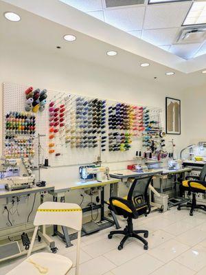 New location work area