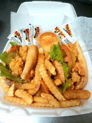 Shrimp Poboy All the way