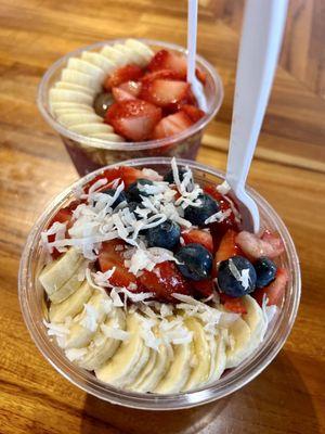 My daughter loves açaí bowls. Bahia Bowls is same quality and way less expensive than Playa Bowls. #yourewelcome