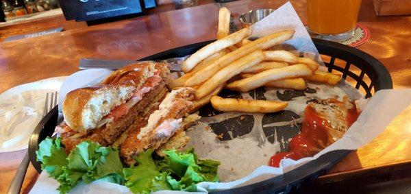 Breaded pork tenderloin