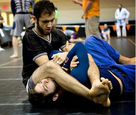 Coach Mohammad in action!