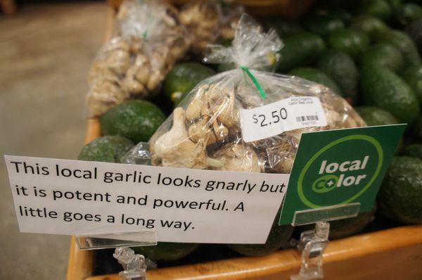 Super gnarly garlic!