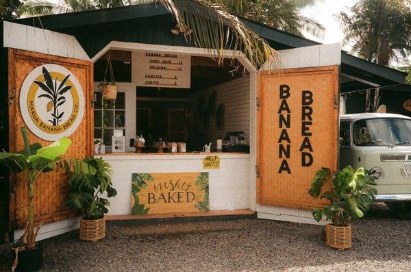 Makua Banana Bread 
Hale'iwa Cafe, North Shore