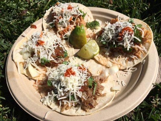 Dude Bro Tacos - 2 Pollo, 2 carnitas