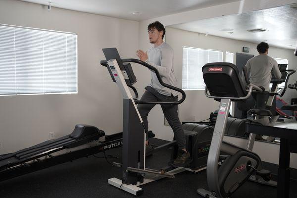 Cardio training for recovery and endurance -- part of customized performance care at PreventPT in Santa Rosa.