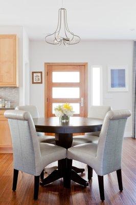 The kitchen remodeling services of Christy B Home Design are available for both new construction and existing homes.