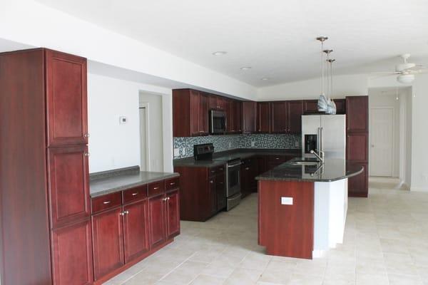 Custom kitchen design and complete build-out