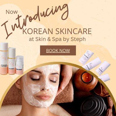 Book now the new 60 or 90 minute Bespoke Korean Facials!