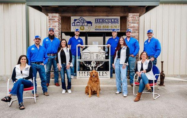 Team Photo of Hercules Foundation Repair