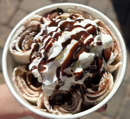 Where's the toppings? Oh wait, it's called an add-in.