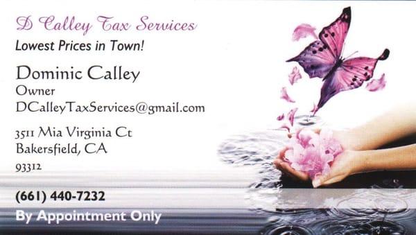 Calley's Tax Services