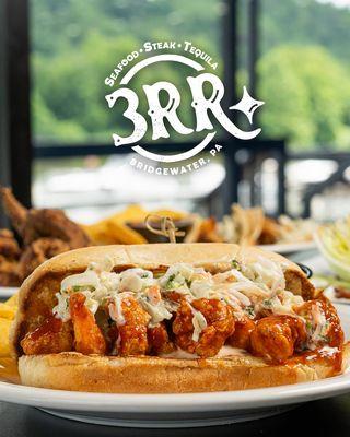 El Diablo Shrimp Po' Boy, Three Rivers Roundup best seller.