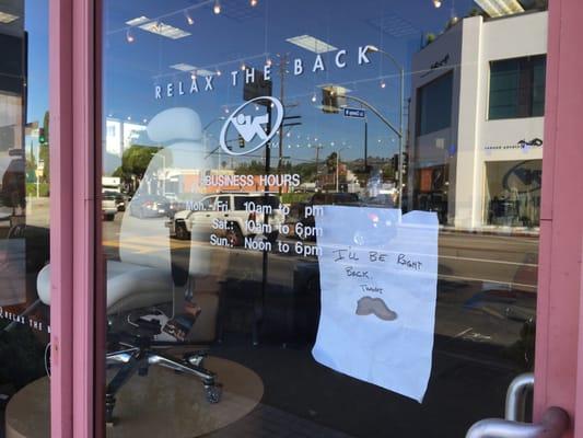 Left after 40 minutes of waiting. Not cool.