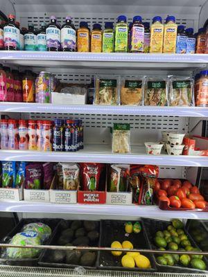 Kombucha, Sandwiches, Yogurt, Babybels, Pickles, & Produce