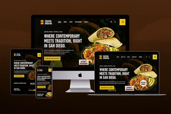 Mexican Food Web Design