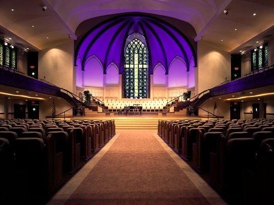 New interior after renovation.