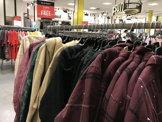 Actual paint on the clothes. A know this is on purpose, but c'mon man!