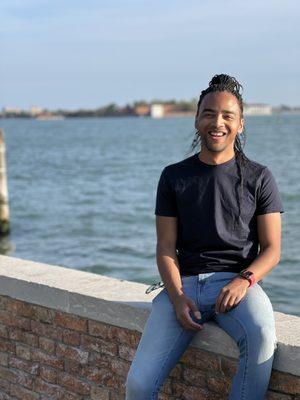 Box braids, brought them to Venice Italy and got complaints