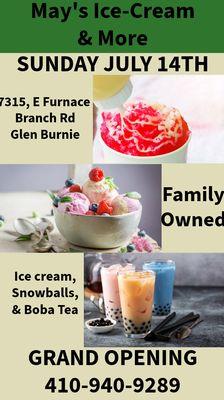 May’s ice-cream & more