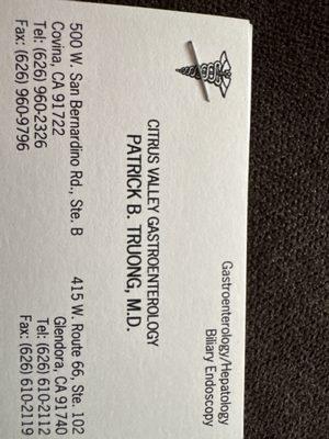 Citrus Valley Gastroenterology