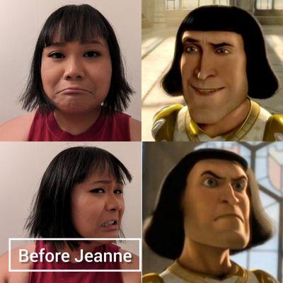 I wasn't kidding about looking like LF.