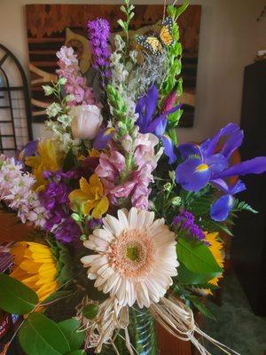 A gorgeous arrangement for my 30th birthday