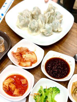 Water Dumplings with Shrimp& Pork Favorite. 10pieces $11.96 5*