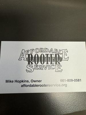Affordable Rooter Service