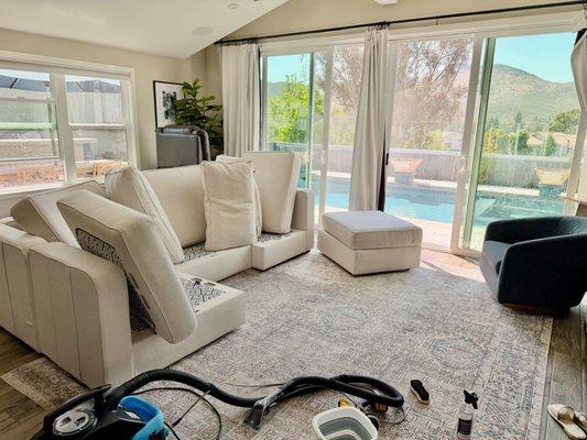 Upholstery and carpet cleaning, furniture cleaning