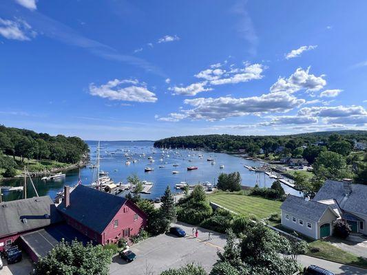 View from restaurant